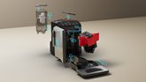 Siemens TF303E07 EQ300 Volautomatische Koffiemachine - RVS - Zilver Metallic 12