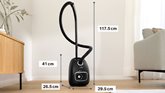 BOSCH BGB41BA1 Serie 4 Stofzuiger met Zak - Zwart kopen? | EP.nl