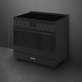 SMEG C92IPN2 Classici Esthetisch Fornuis met Inductie Kookplaat - 90 x 60 cm - Zwart  4
