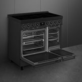SMEG C92IPN2 Classici Esthetisch Fornuis met Inductie Kookplaat - 90 x 60 cm - Zwart  5
