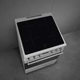 SMEG C6IMXM2 Classici Esthetisch Fornuis met Inductie Kookplaat - 60 x 60 cm - Zilvergrijs 6