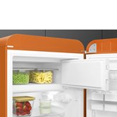 SMEG FAB10ROR6 Koelkast 50's Style - Oranje - Scharnier Rechts 10