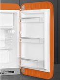 SMEG FAB10ROR6 Koelkast 50's Style - Oranje - Scharnier Rechts 7