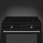 SMEG CX91IMBL Classici Esthetisch Fornuis met Inductie Kookplaat - 90 x 60 cm - Zwart 5
