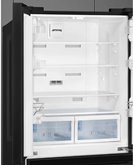 SMEG FQ55FNDE Vrijstaande Koel-vriescombinatie  8