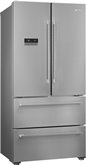 SMEG FQ55FXDE vrijstaande Koel-vriescombinatie - Inox 1