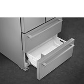 SMEG FQ55FXDE vrijstaande Koel-vriescombinatie - Inox 8
