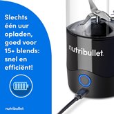Nutribullet Portable - Blender To Go - Mini Blender - Zwart 3