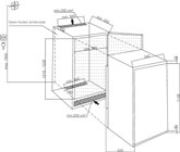 Beko BLSA210M4SN Inbouw Koelkast  5