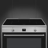 SMEG CG90CIXT Classici Esthetisch Fornuis met Inductie Kookplaat - 90 x 60 cm 5