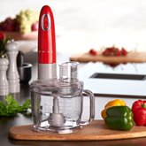 SMEG HBF03RDEU Staafmixer - Rood met Accessoires 10