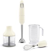SMEG HBF03CREU Staafmixer - Crème met Accessoires  1