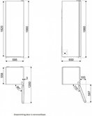SMEG FF18EN2HX Universeel Esthetisch Vrijstaande Vriezer - Enkeldeurs 3