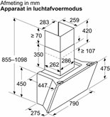 Siemens LC81KAN60M iQ500 extraKlasse Schouwkap 2