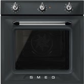 SMEG SF69M3TNO Victoria Esthetisch Thermogeventileerde Inbouw Oven - 60 cm - Mat Zwart 1