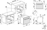 SMEG SF6101TB3 Linea Esthetisch Thermogeventileerde Inbouw Oven - 60 cm - Zwart  2