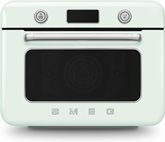 SMEG COF01PGEU Vrijstaande Combi Stoomoven 50's Style - Watergroen 1