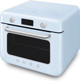 SMEG COF01PBEU Vrijstaande Combi Stoomoven 50's Style - Pastelblauw 4