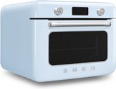 SMEG COF01PBEU Vrijstaande Combi Stoomoven 50's Style - Pastelblauw 8