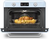 SMEG COF01PBEU Vrijstaande Combi Stoomoven 50's Style - Pastelblauw 9