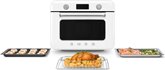 SMEG COF01WHEU Vrijstaande Combi Stoomoven 50's Style - Glanzend Wit 10