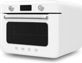 SMEG COF01WHEU Vrijstaande Combi Stoomoven 50's Style - Glanzend Wit 2