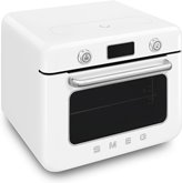 SMEG COF01WHEU Vrijstaande Combi Stoomoven 50's Style - Glanzend Wit 3