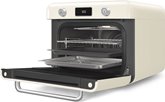 SMEG COF01CREU Vrijstaande Combi Stoomoven 50's Style - Glanzend Crème 6