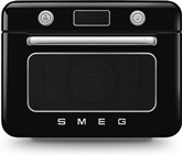 SMEG COF01BLEU Vrijstaande Combi Stoomoven 50's Style - Glanzend Zwart  1