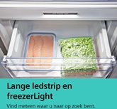 Siemens KI86NEDD0 iQ500 extraKlasse Inbouw Koel-vriescombinatie 9