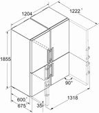 Liebherr XCCsd 5250-22 Amerikaanse Koelkast  11