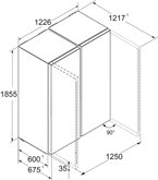  Liebherr XRFsf 5245-22 Amerikaanse Koelkast  3