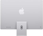 Apple iMac 24" Zilver (2024) – Glas met nanotextuur – M4 chip, 10 CPU/GPU, 24GB/256GB SSD  2