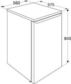 ETNA KVV856WIT Tafelmodel Koelkast 13