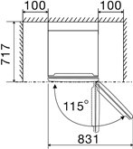 Hisense RB440N4ACC Koel-vriescombinatie 12