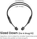 Shokz OpenRun Mini USB-C Zwart hoofdtelefoon 3