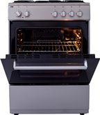 ETNA FGV160RVS Gas- en Elektrofornuis - 60 cm 4