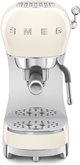 SMEG ECF02CREU Handmatige Espressomachine 50's Style – Creme 1