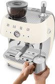 SMEG EGF03CREU Handmatige Espressomachine 50's Style - Creme 5