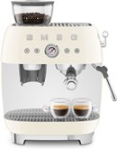 SMEG EGF03CREU Handmatige Espressomachine 50's Style - Creme 8