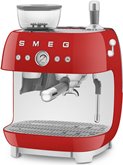 SMEG EGF03RDEU Handmatige Espressomachine 50's Style - Rood  4