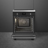 SMEG C6IMMBT2 Classici Inductiefornuis met Elektrische Oven - Zwart 3