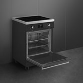 SMEG C6IMMBT2 Classici Inductiefornuis met Elektrische Oven - Zwart 5