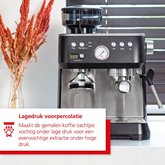 Solis Grind & Infuse Perfetta 1019 Espressomachine - Koffiemachine - Zwart 14