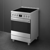 SMEG C6IPXM2 Classici Esthetisch Fornuis met Inductiekookplaat - 60 x 60 cm - RVS 4