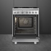 SMEG CX61GMXNLK Classici Esthetisch Fornuis met Gaskookplaat - 60 x 60 cm  4