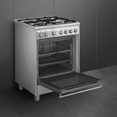 SMEG CX61GMXNLK Classici Esthetisch Fornuis met Gaskookplaat - 60 x 60 cm  5
