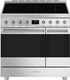 SMEG C92IPX2 Classici Esthetisch Fornuis met Inductiekookplaat - 90 x 60 cm - RVS 1