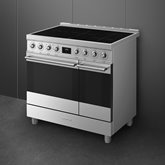SMEG C92IPX2 Classici Esthetisch Fornuis met Inductiekookplaat - 90 x 60 cm - RVS 4