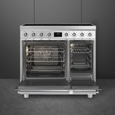 SMEG C92IMX2 Classici Esthetisch Fornuis met Inductiekookplaat - 90 x 60 cm - RVS 2